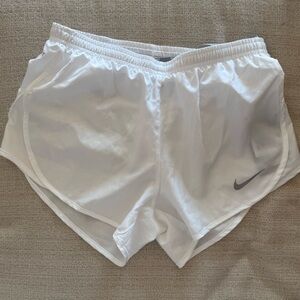 Nike Dri-Fit Women's Athletic White Shorts